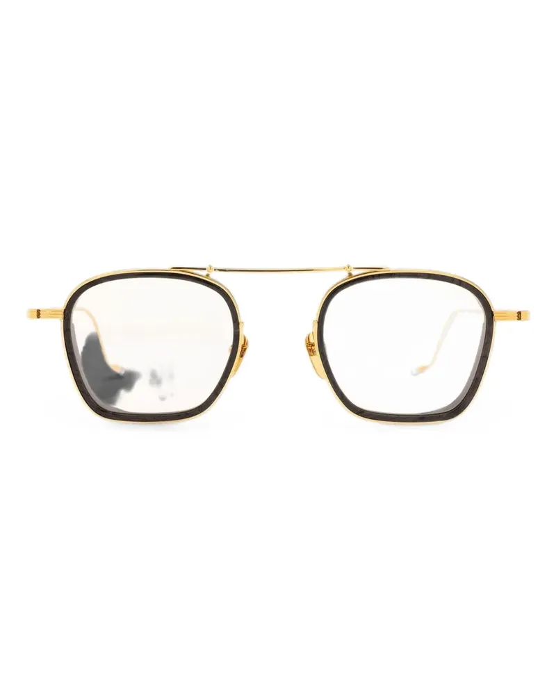 Jacques Marie Mage Baudelaire 2 Brille mit geometrischem Gestell - Schwarz Schwarz