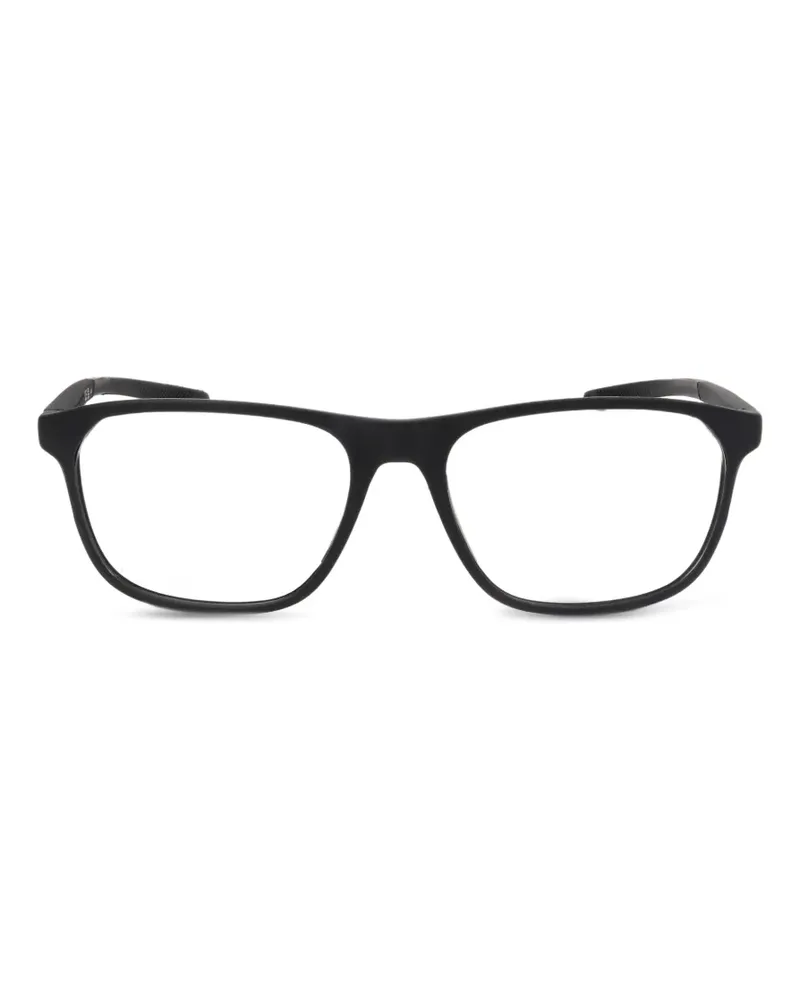 Under Armour matte-finish square-frame glasses - Schwarz Schwarz