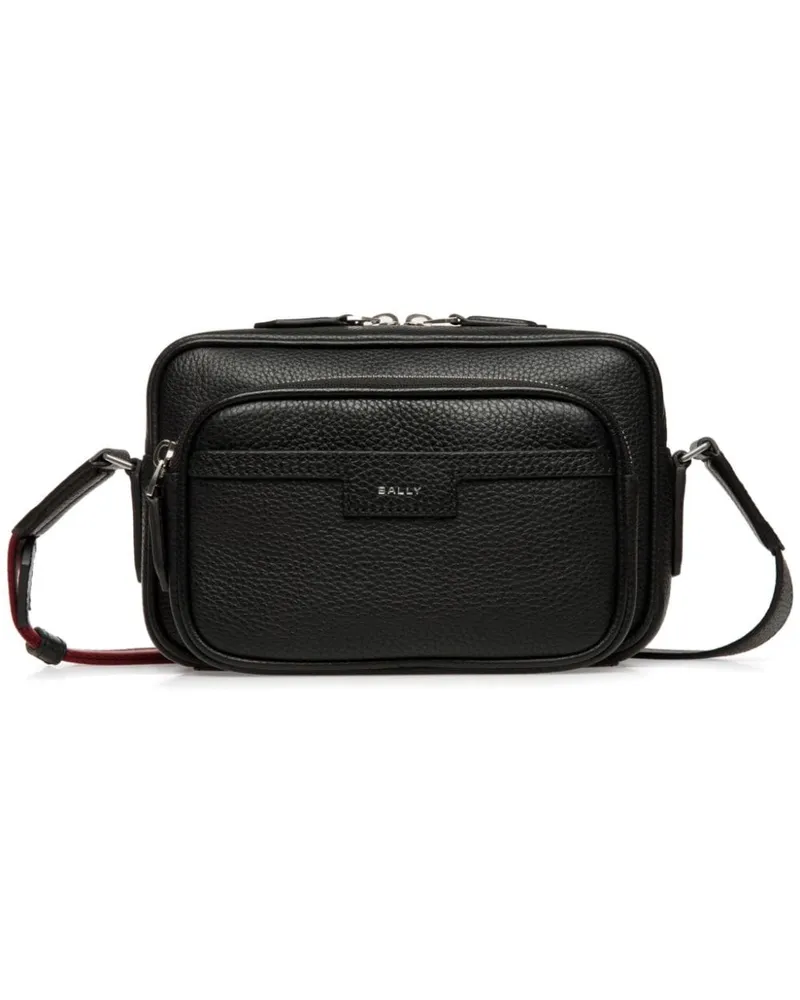 Bally Kuriertasche aus Leder - Schwarz Schwarz