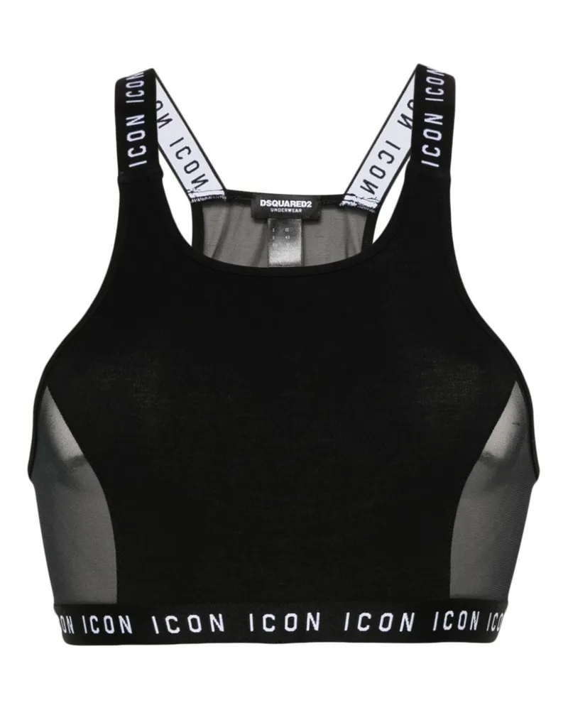Dsquared2 Be Icon Sport-BH - Schwarz Schwarz