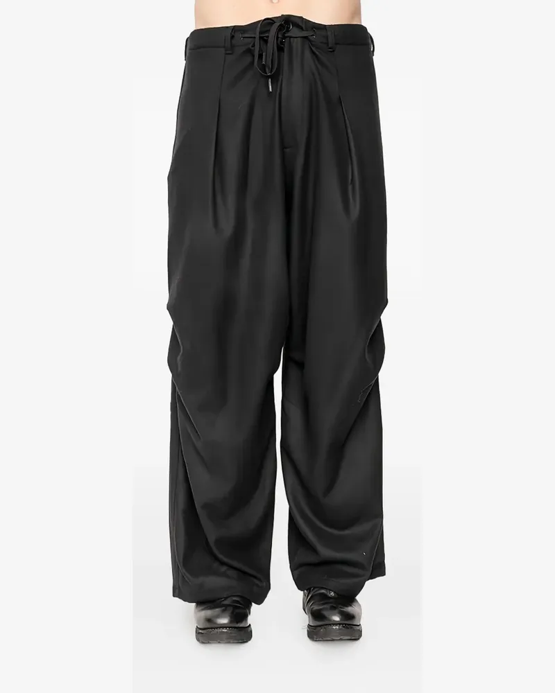 Andrea Ya'aqov Hose mit Kordelzug - Schwarz Schwarz