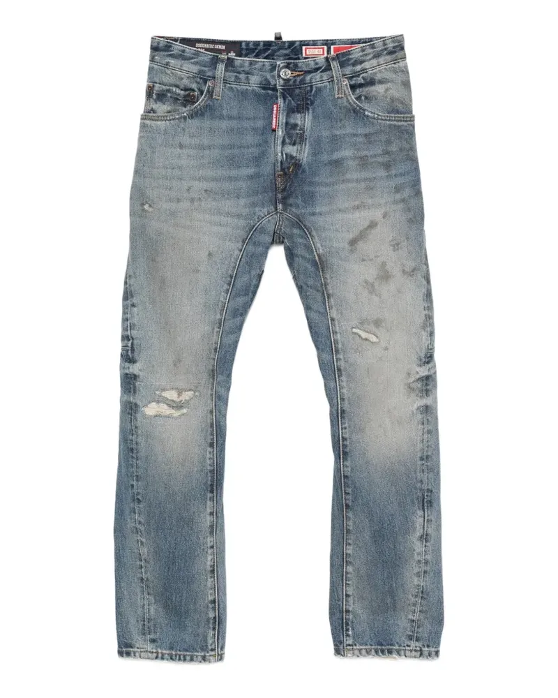 Dsquared2 Jeans im Distressed-Look - Blau Blau