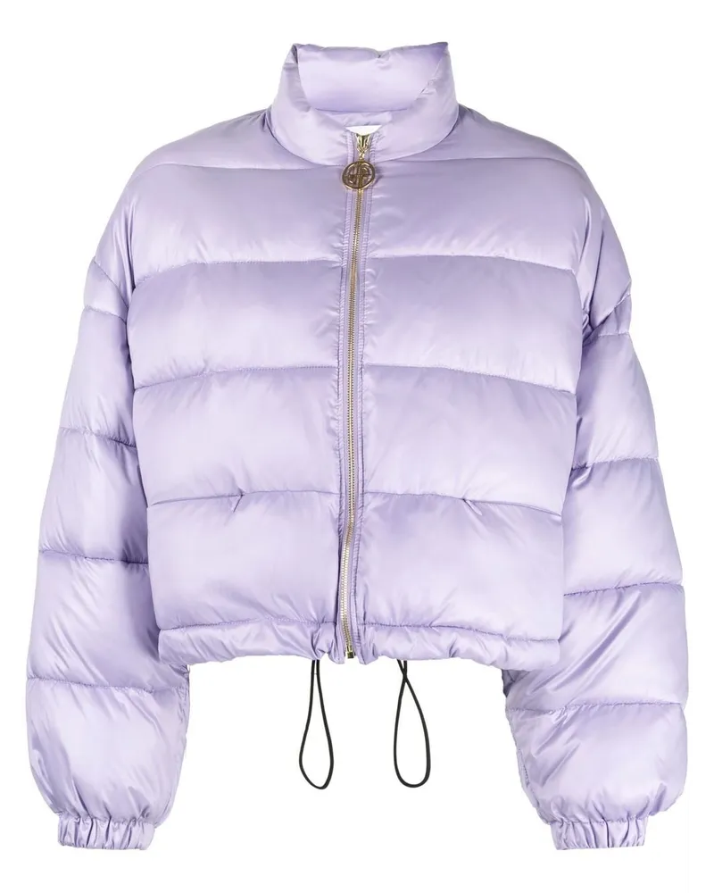 Patou Gefütterte Cropped-Jacke - Violett Violett