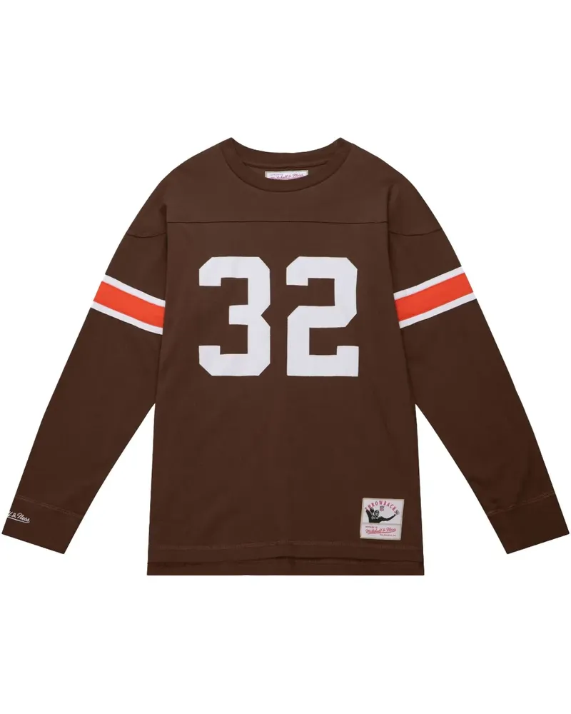 Mitchell & Ness NFL N&N "Browns 1963 Jim Brown" Trikot - Braun Braun