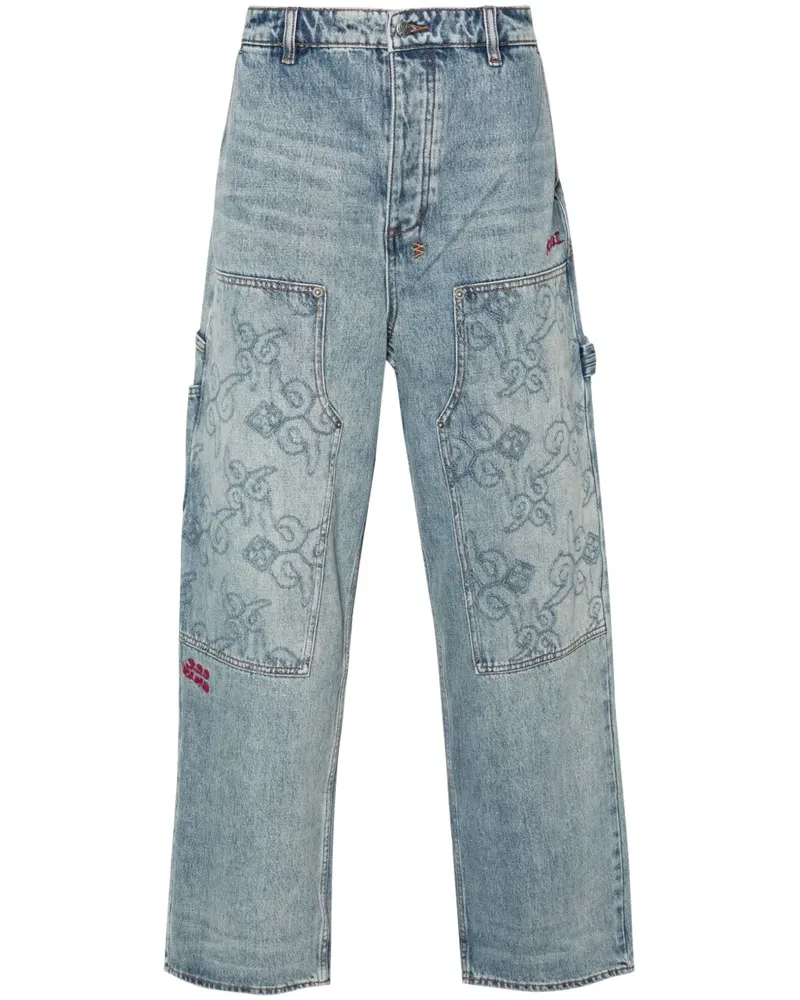 ksubi Maxx Operator K9 Cargo-Jeans - Blau Blau