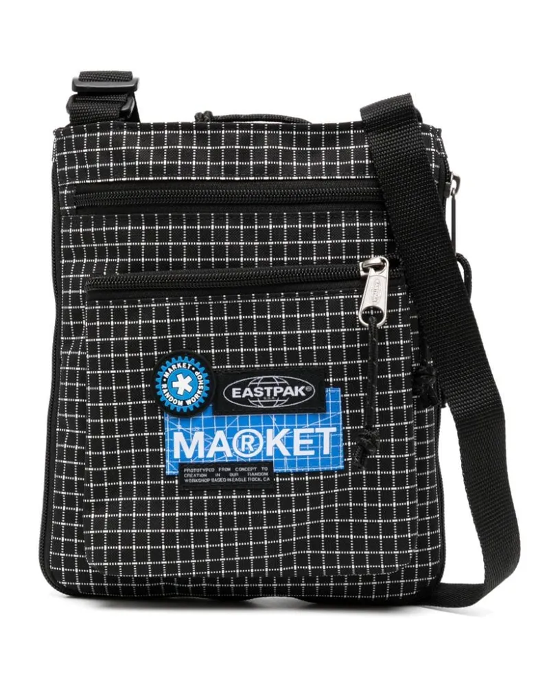 Eastpak x Market Studios Rusher Schultertasche Schwarz