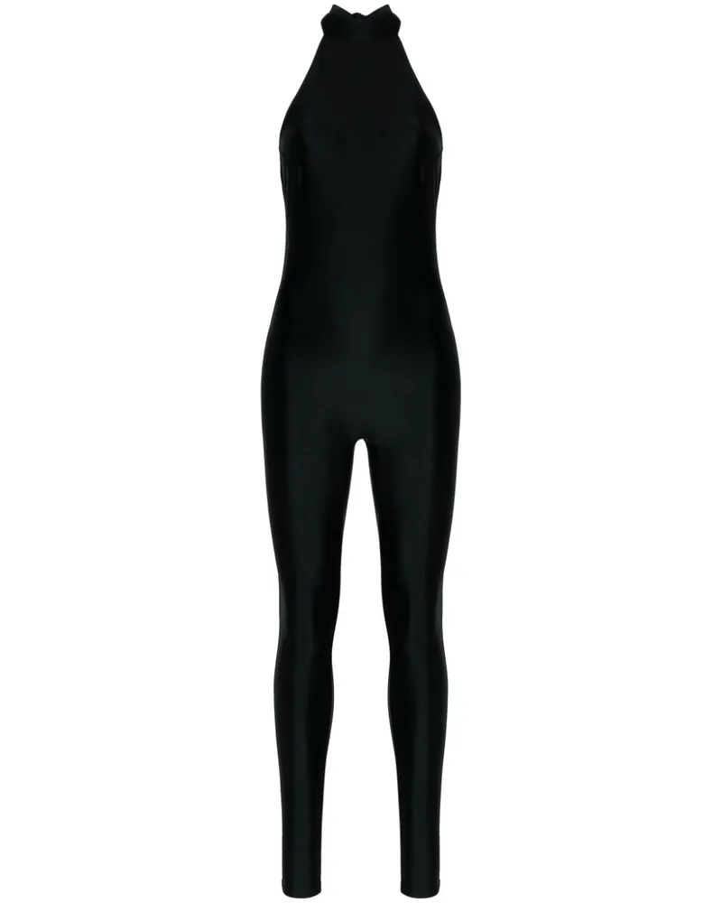 ATU Body Couture Neckholder-Jumpsuit - Schwarz Schwarz