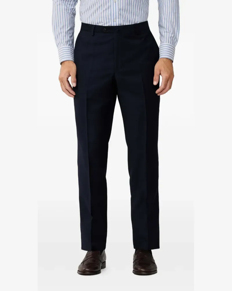 Hackett Klassische Hose mit Bügelfalten - Blau Blau