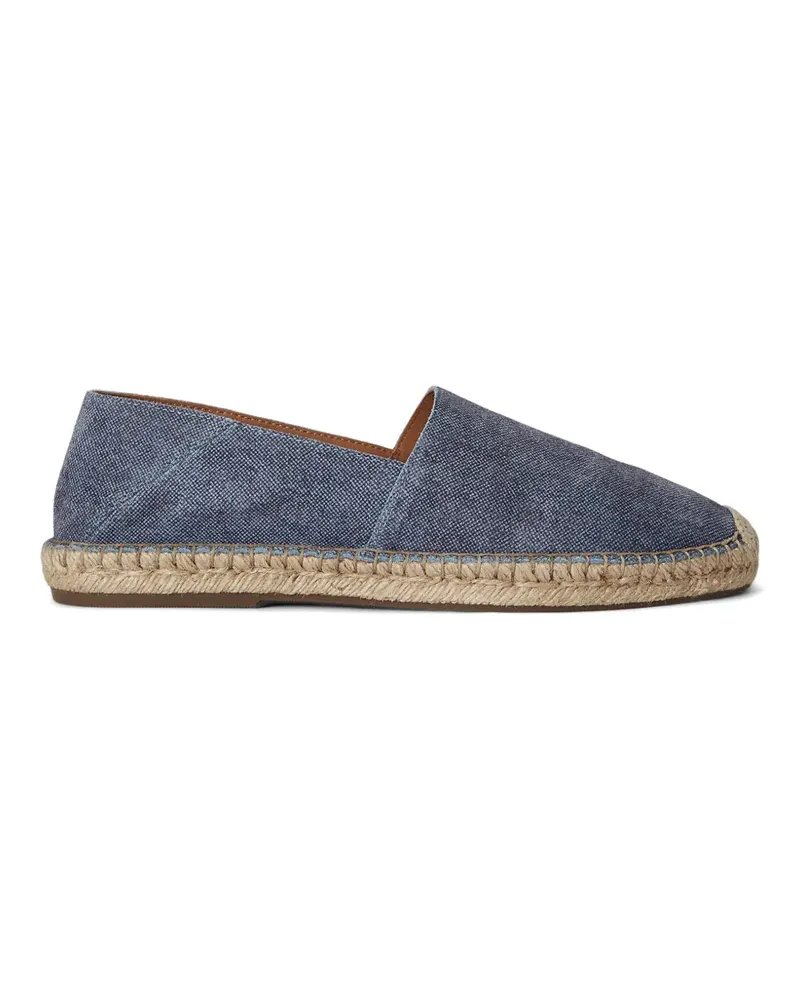Ralph Lauren braided-midsole espadrilles - Blau Blau