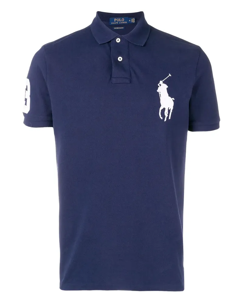 Ralph Lauren Poloshirt mit Logo - Blau Blau