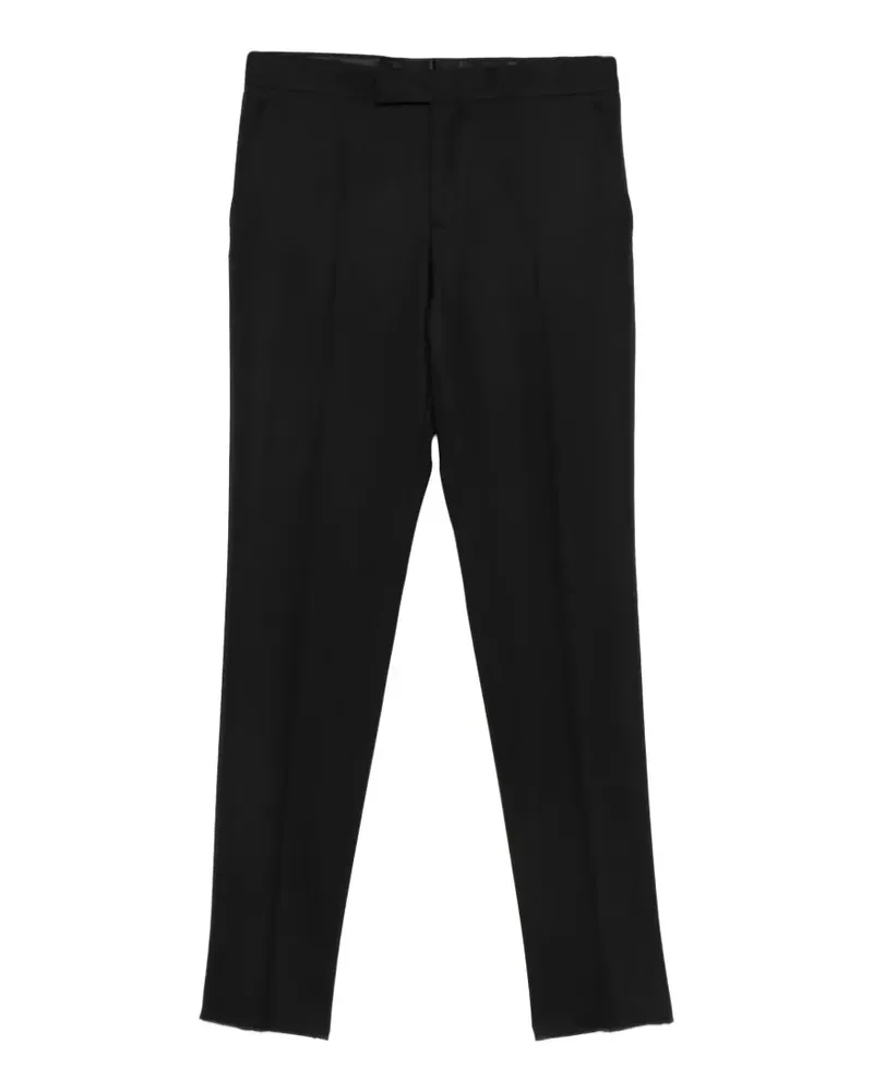 LARDINI belt-loop trousers - Schwarz Schwarz