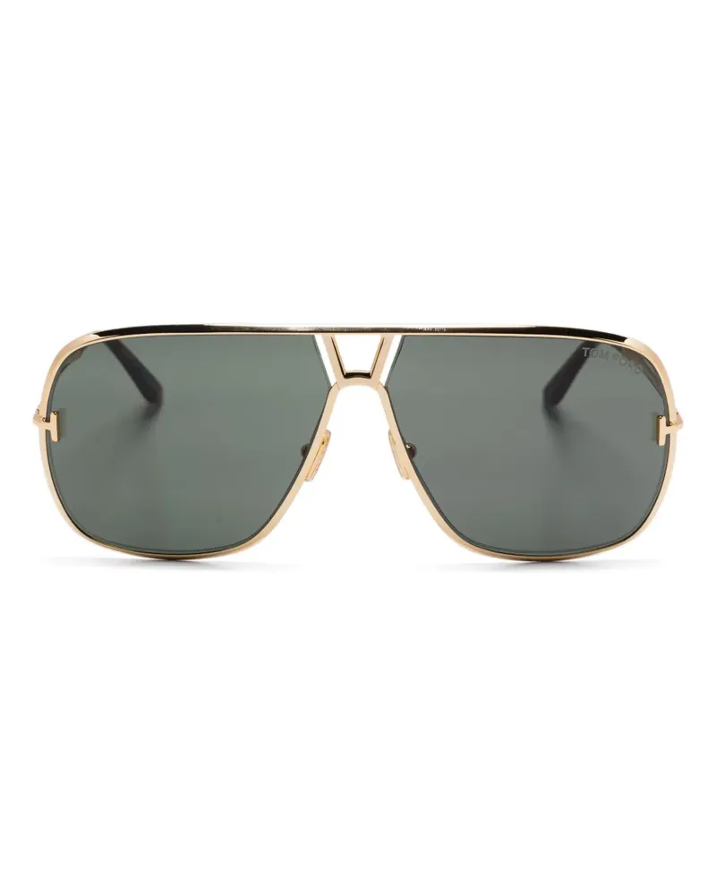 Tom Ford Getönte Pilotenbrille - Gold Gold