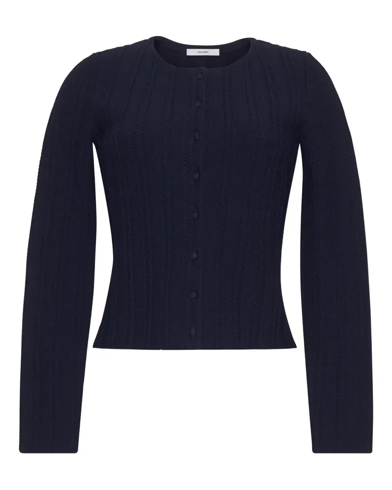 Adam Lippes Faye knit cardigan - Blau Blau