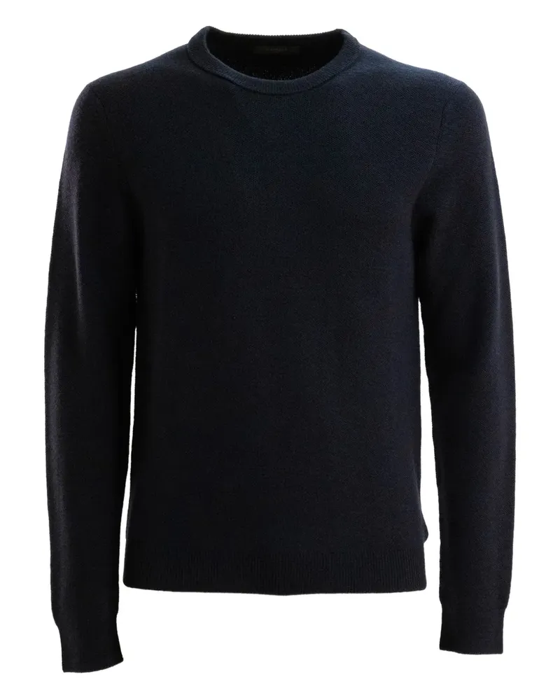 Zanone Pullover mit rundem Ausschnitt - Schwarz Schwarz