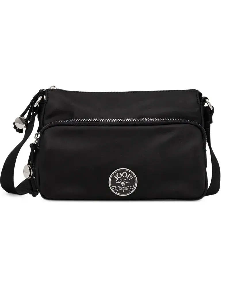 JOOP! Lietissimo Jasmina Schultertasche mit Logo - Schwarz Schwarz