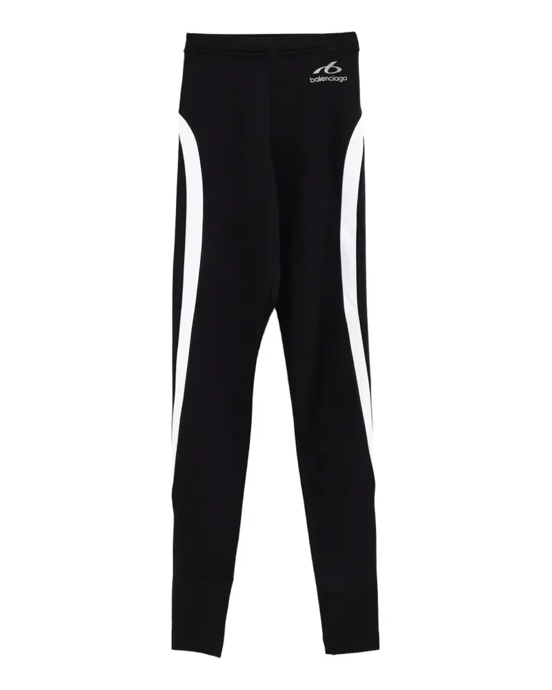 Balenciaga reflective panelled leggings - Schwarz Schwarz