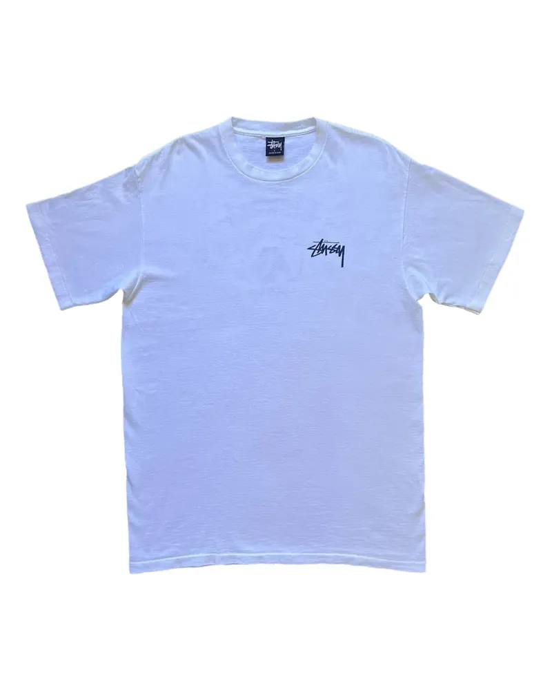 Stüssy Japan 2001 Blowout Tour T-Shirt - Weiß Weiß