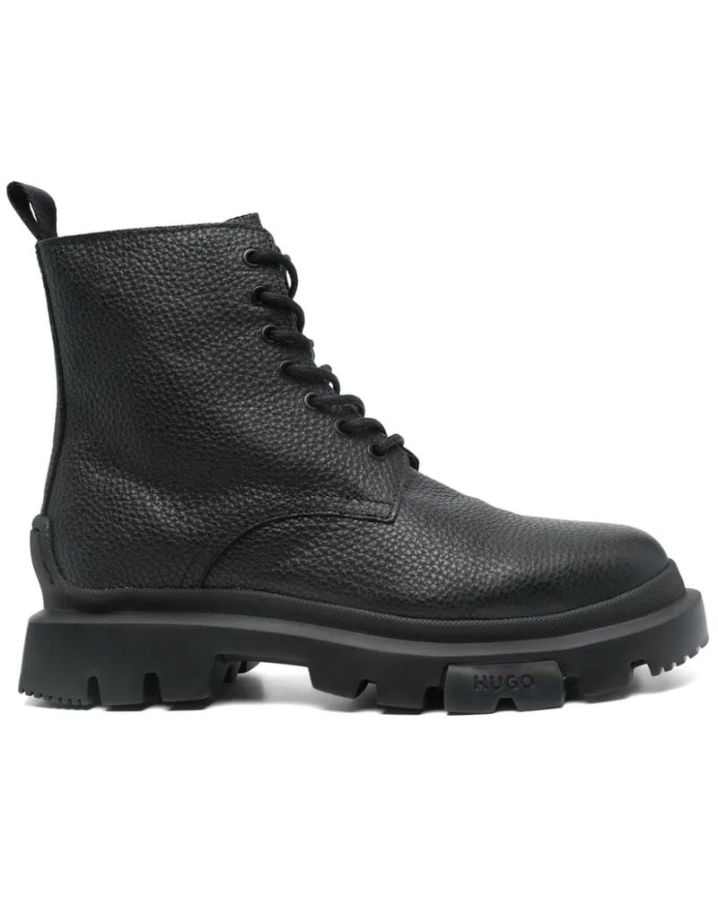 HUGO BOSS Fabyan Stiefel - Schwarz Schwarz