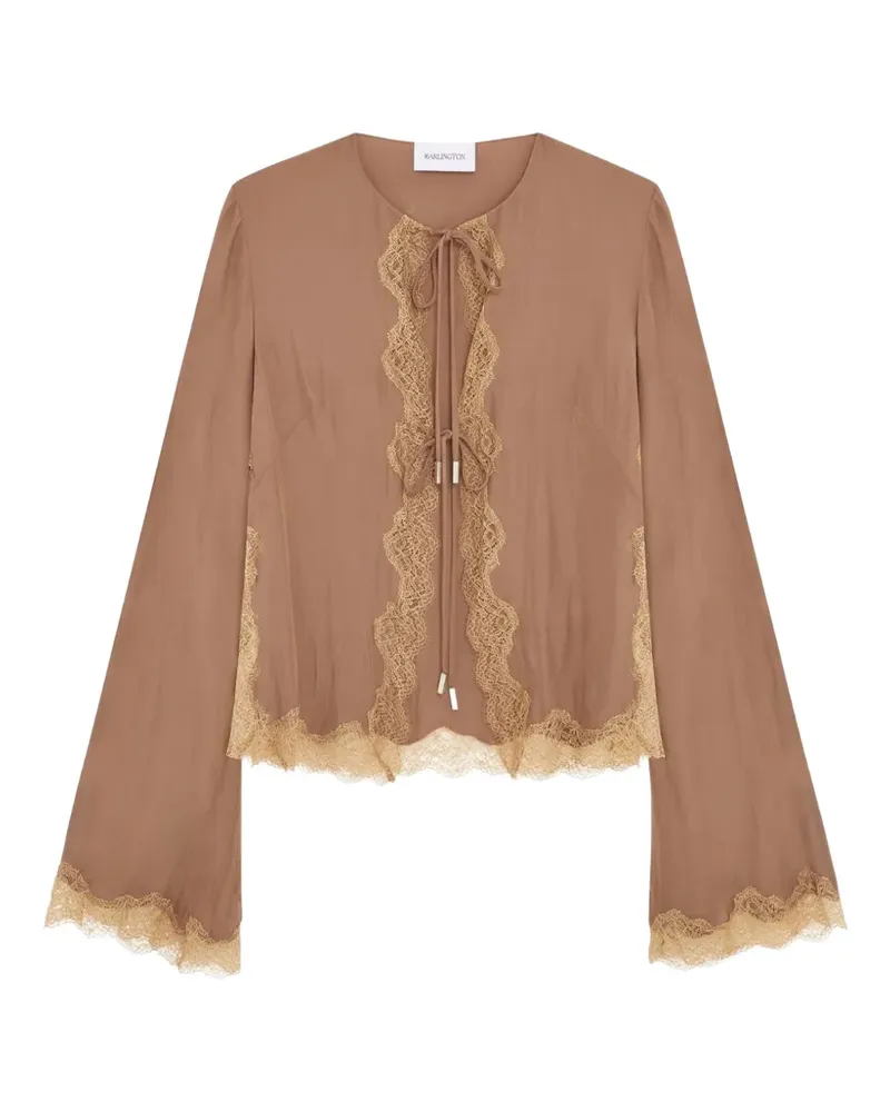 16ARLINGTON Filipa cardigan - Braun Braun