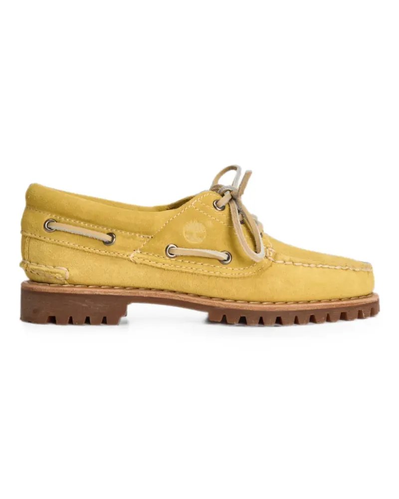 Timberland Authentic Segelschuhe aus Wildleder - Gelb Gelb