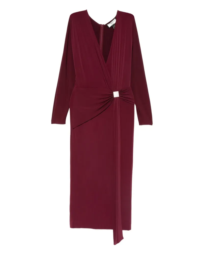 NISSA Wickelkleid mit V-Ausschnitt - Rot Rot