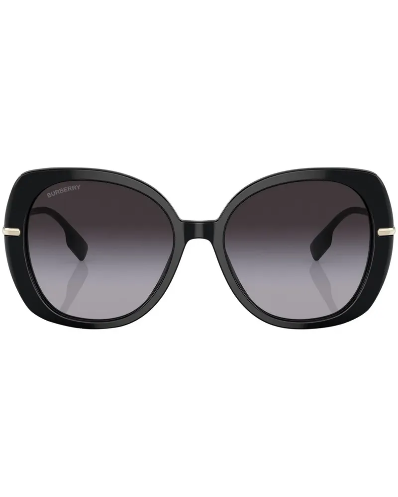 Burberry Eugenie Oversized-Sonnenbrille - Schwarz Schwarz