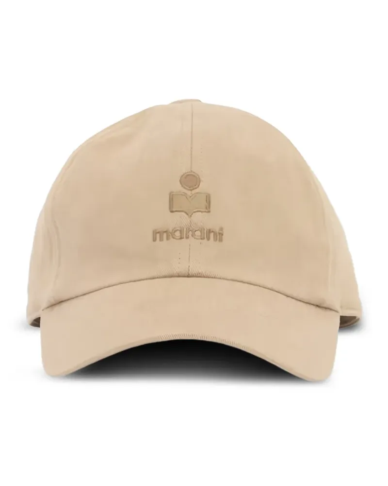 Isabel Marant Tomas Baseballkappe mit Logo - Nude Nude