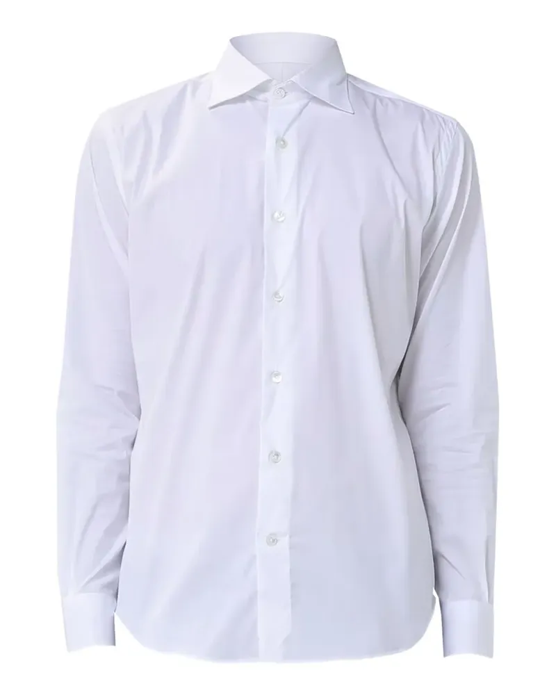 Eleventy long-sleeve button-down shirt - Weiß Weiß