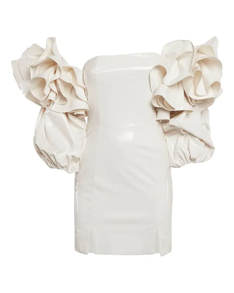 ROTATE Birger Christensen Schulterfreies Kleid - Nude Nude