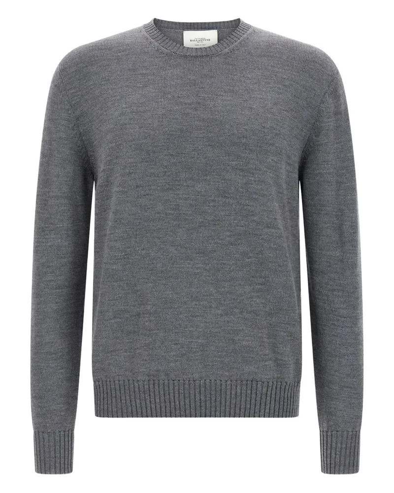 Ballantyne Pullover mit Rundhalsausschnitt - Grau Grau