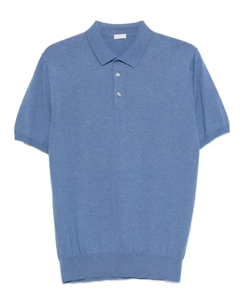 Caruso Poloshirt mit kurzen Ärmeln - Blau Blau
