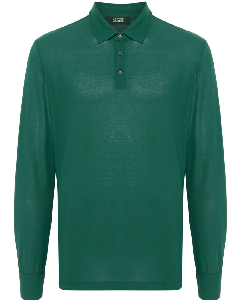 Zanone Ice Poloshirt - Grün Grün