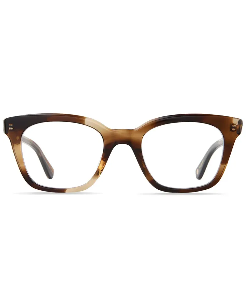 Garrett Leight El Rey Brille - Braun Braun