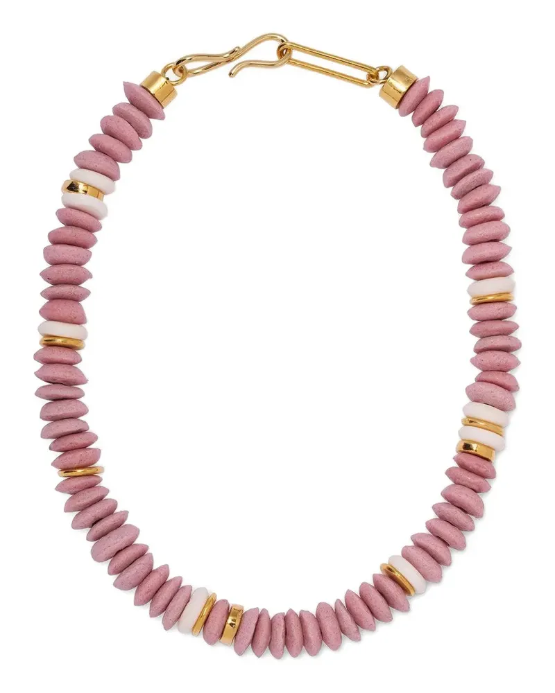 Lizzie Fortunato Laguna Perlenkette - Rosa Rosa