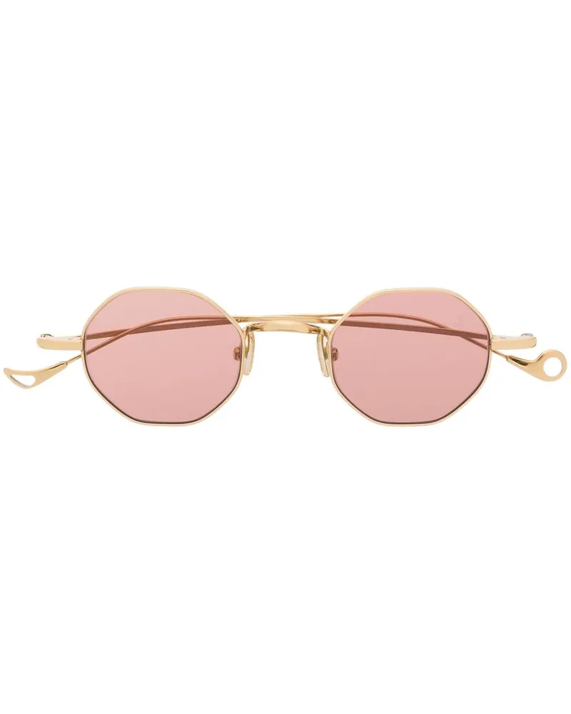 Eyepetizer Sonnenbrille mit achteckigem Gestell - Gold Gold