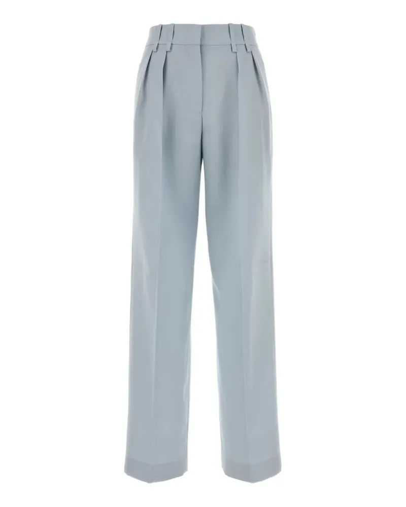 Jil Sander pleated trousers - Blau Blau