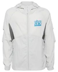 Ground Zero Leichte Jacke mit Logo-Print Grau