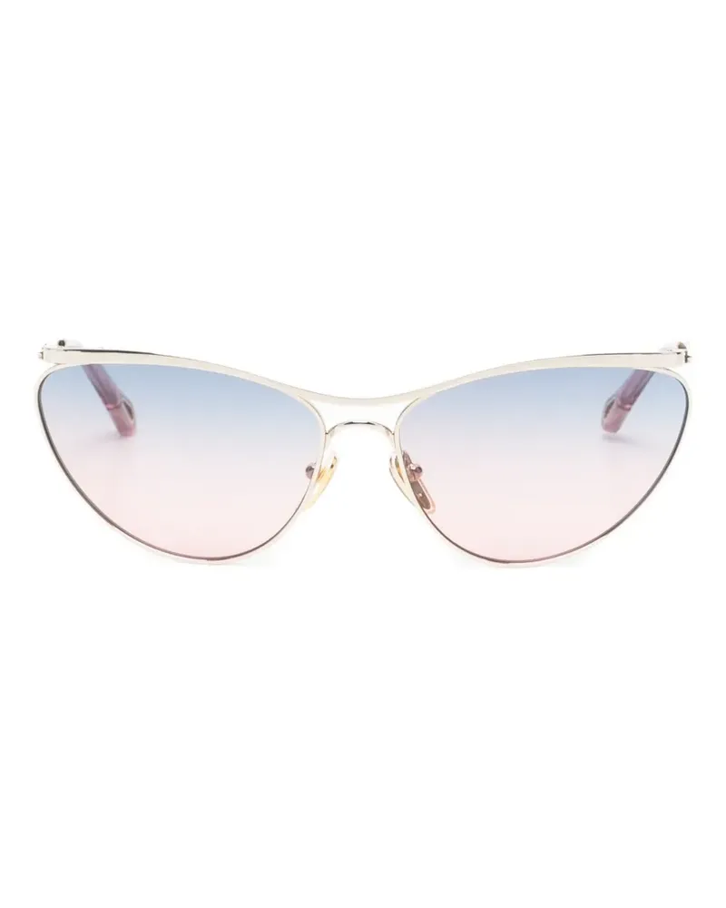 Chloé cat-eye-frame sunglasses - Gold Gold