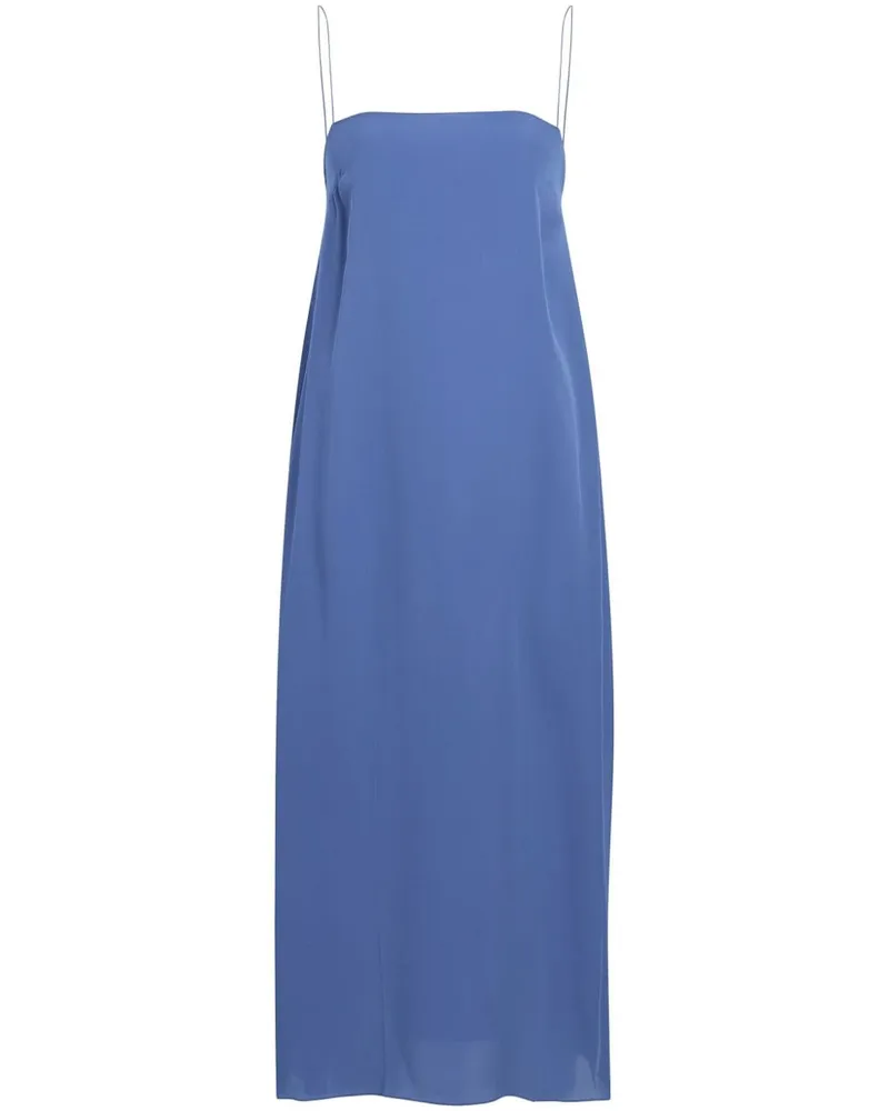 KHAITE Midikleid aus Seide - Blau Blau