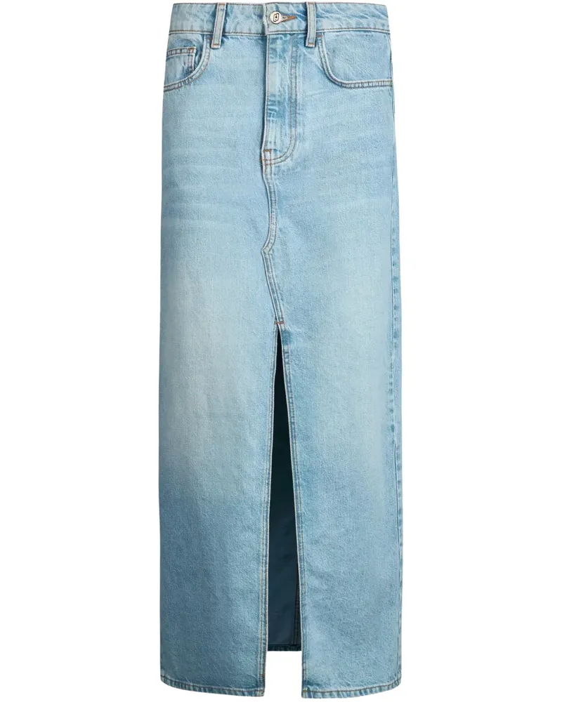 Liu Jo Maxirock aus Denim - Blau Blau