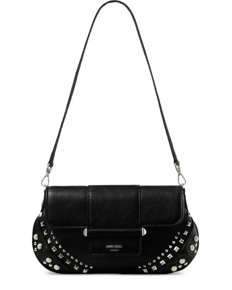 Jimmy Choo Mini-Tasche mit Nieten - Schwarz Schwarz
