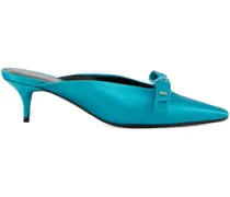 Nano Bow Mules mit Absatz 65mm - Blau