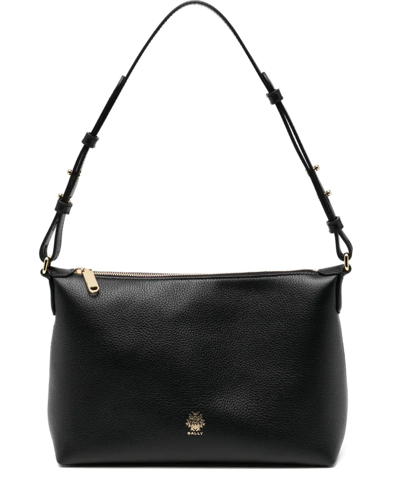 Bally Shopper mit Logo - Schwarz Schwarz