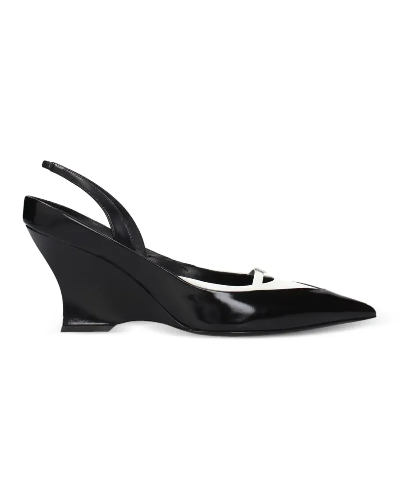 Givenchy 4G logo wedge sandals - Schwarz Schwarz