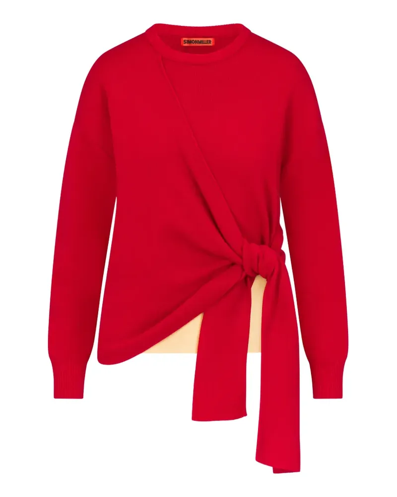 Simon Miller Vista Pullover mit Schleifenverschluss - Rot Rot