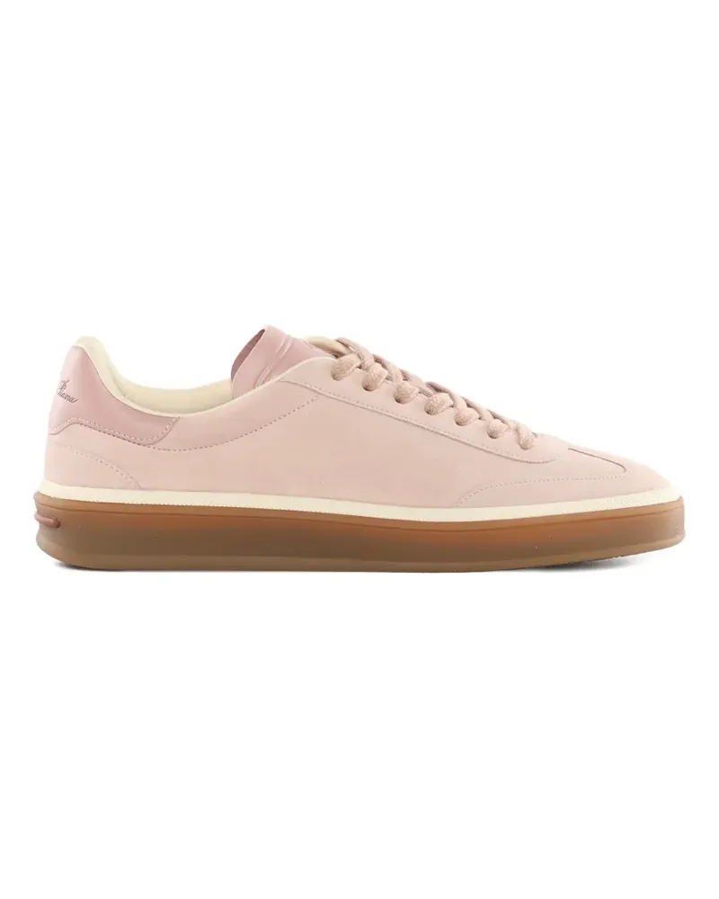 Loro Piana Walk suede sneakers - Rosa Rosa