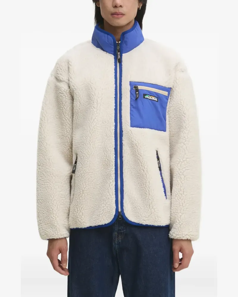 Manastash Fleecejacke mit Einsätzen - Nude Nude