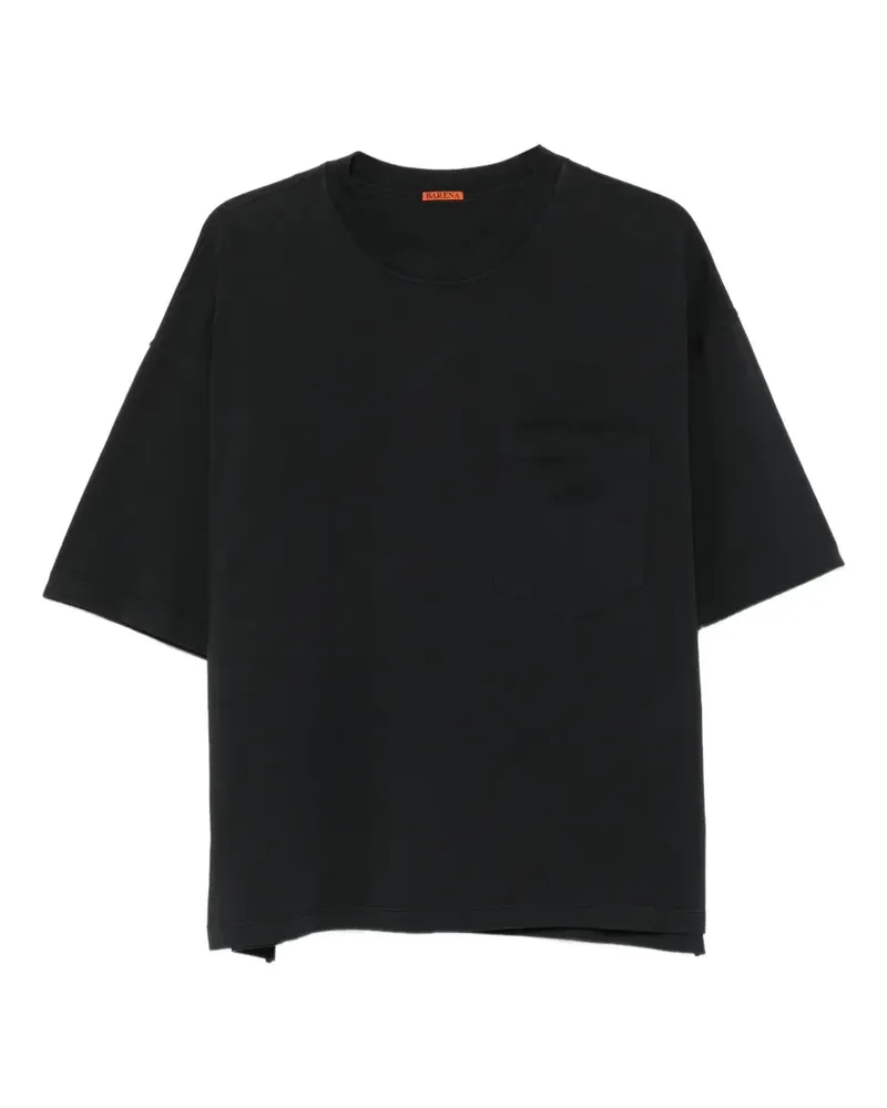 BARENA Quadra chest-pocket T-shirt - Schwarz Schwarz
