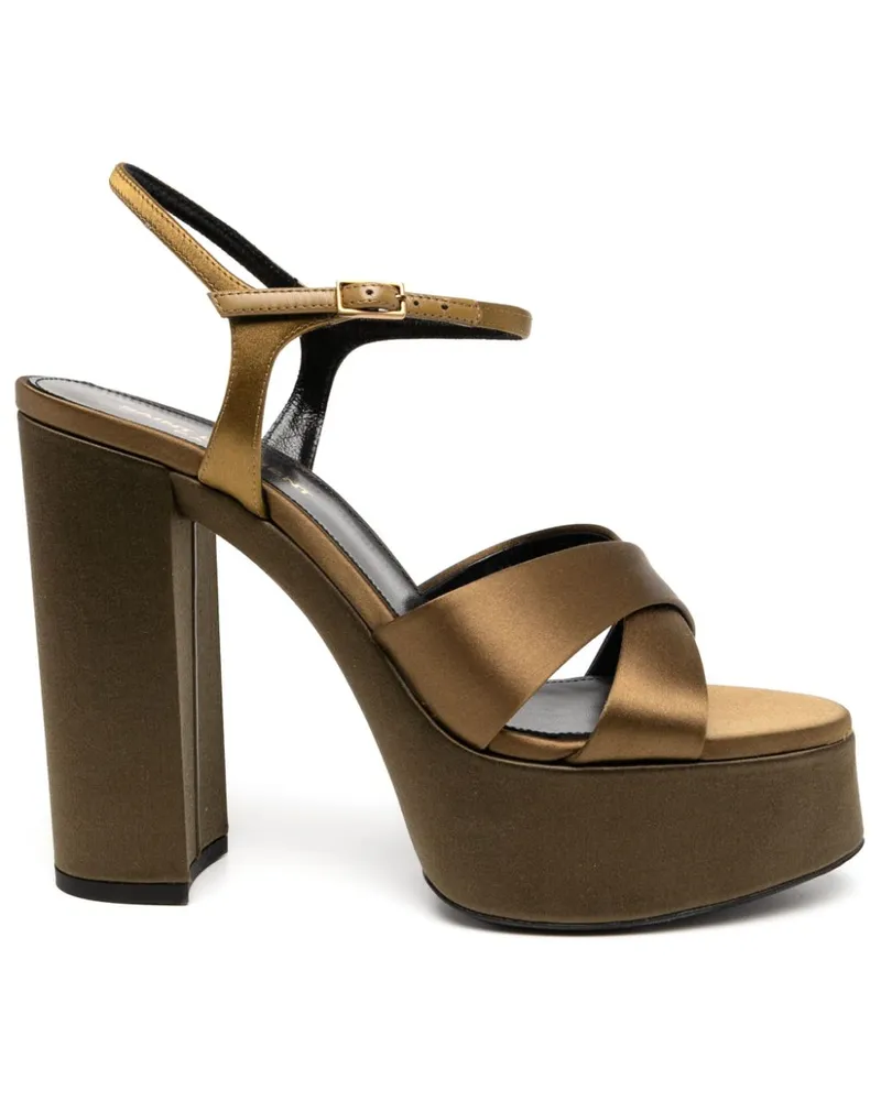 Saint Laurent Bianca Sandalen 125mm - Grün Grün