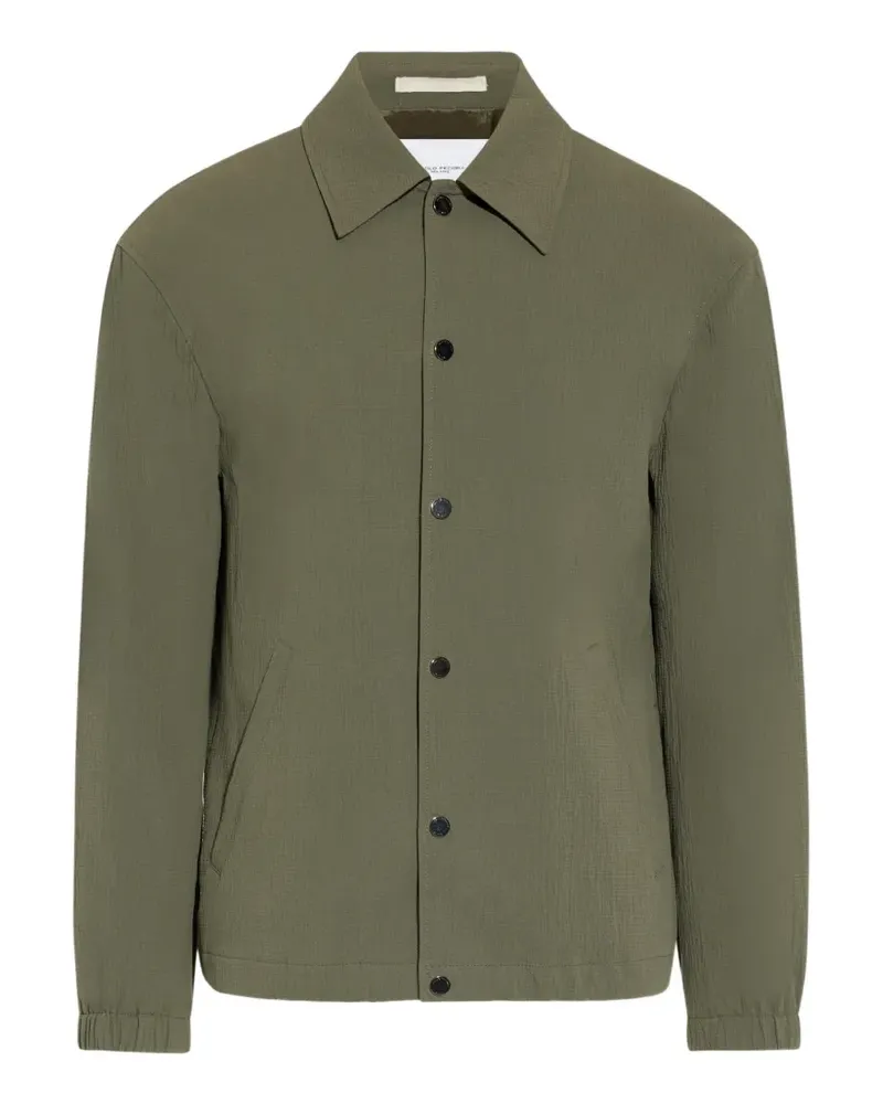 Paolo Pecora Milano button-up shirt jacket - Grün Grün